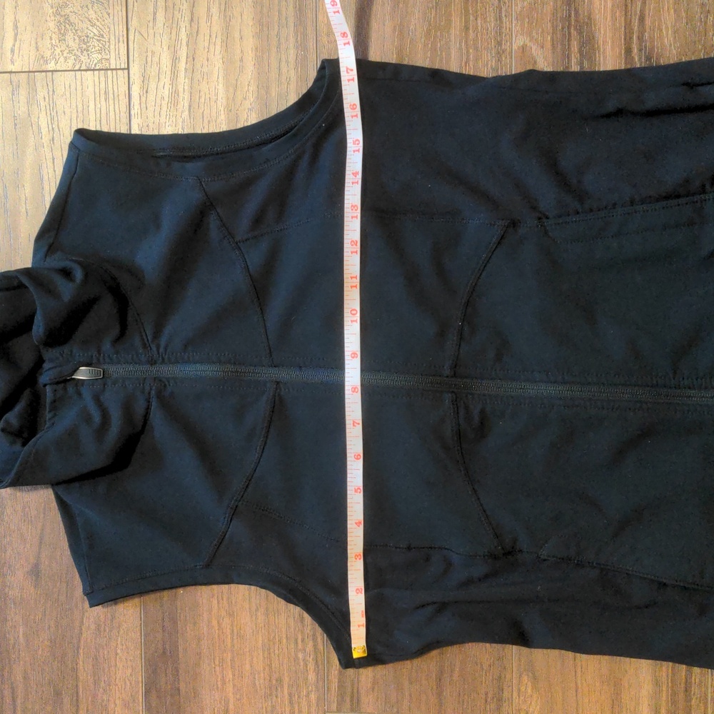 Columbia Titanium Black Zip Up Vest Omni Dry - Picture 2 of 8